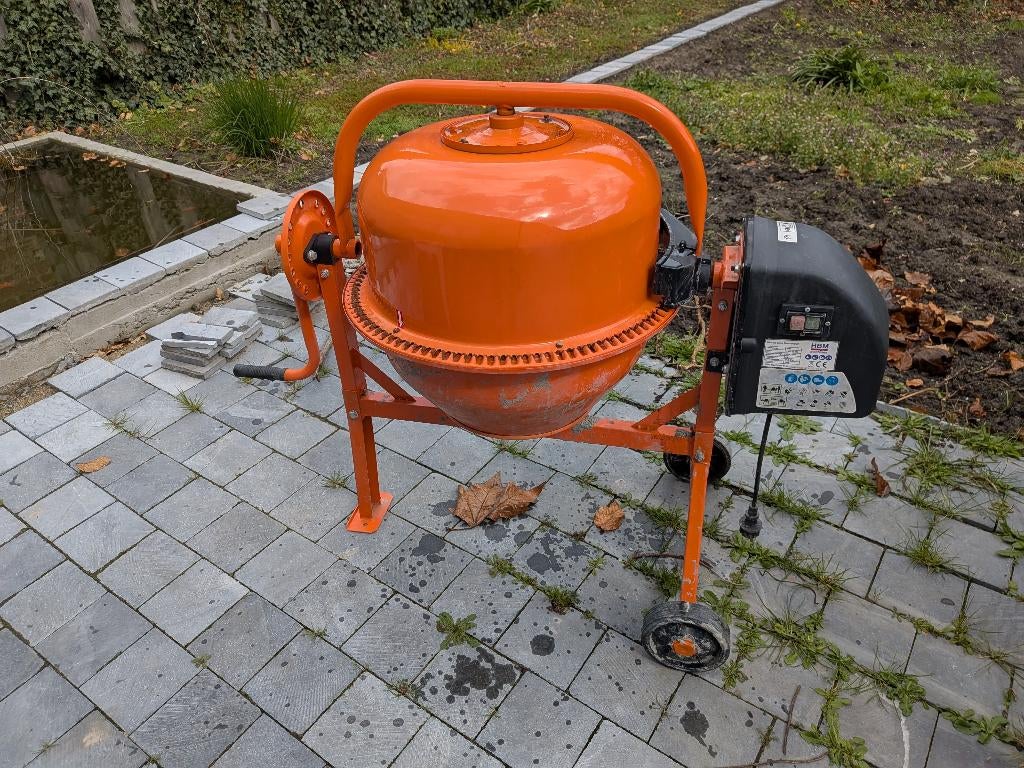 HBM betonmolen 63liter, Bricolage & Construction, Enlèvement, Comme neuf