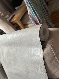 8,5 rollen vlies behang, Ophalen, Wit