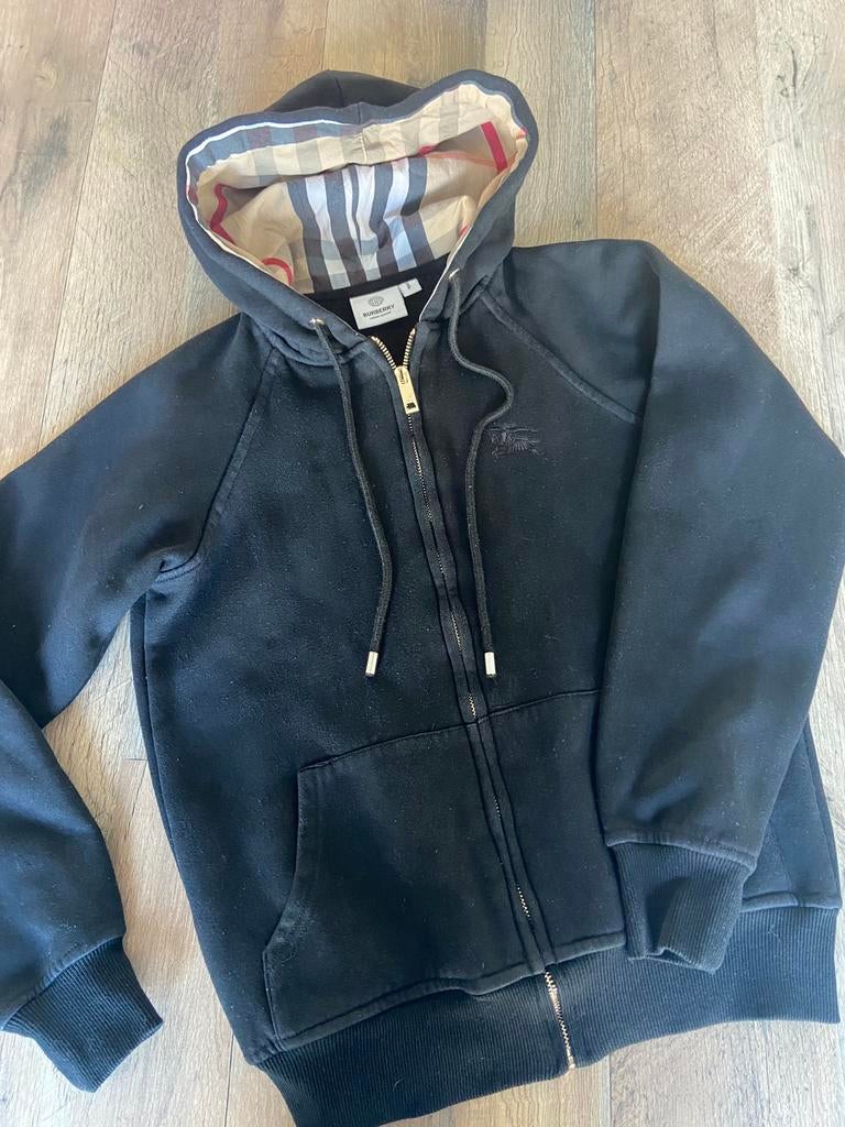 Vest Burberry, Ophalen of Verzenden, Zo goed als nieuw, Maat 46 (S) of kleiner, Zwart