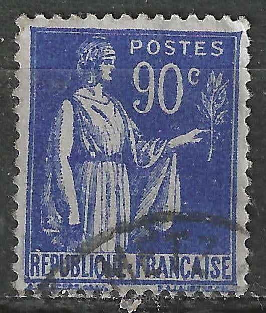 Frankrijk 1937/1939 - Yvert 368 - Type "Paix" - 90 c. (ST), Verzenden, Gestempeld