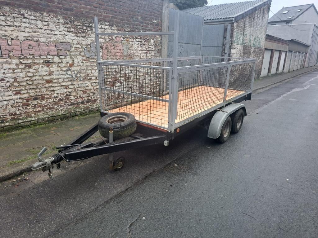 Remorque de 3,5m!, Enlèvement, Utilisé