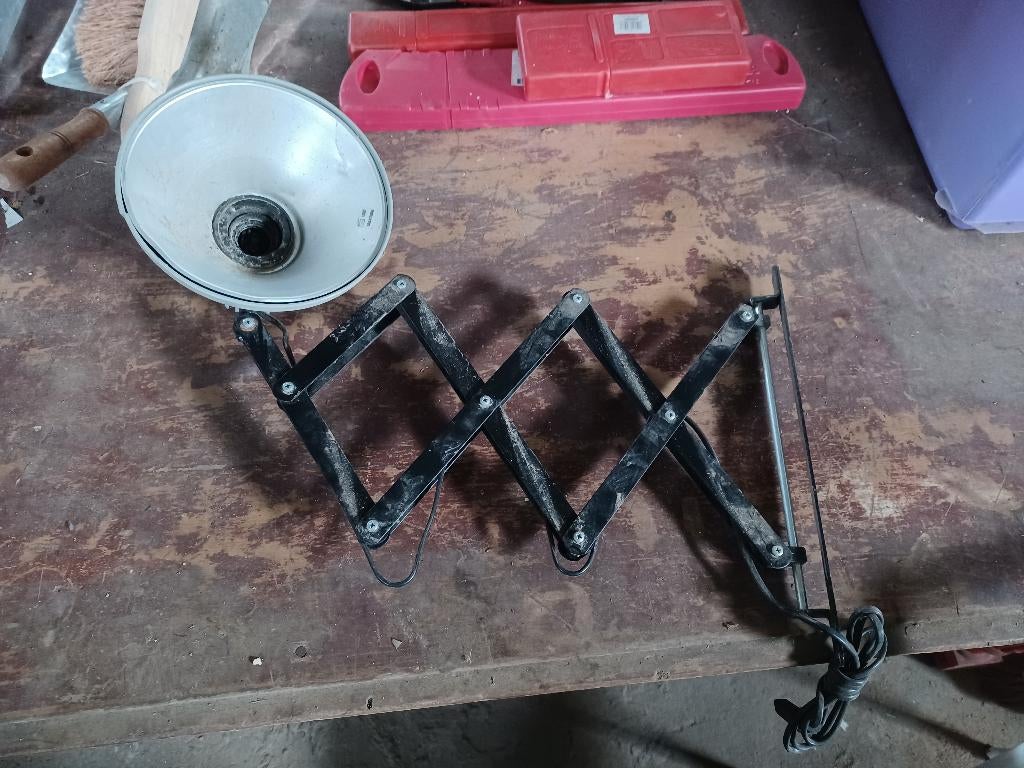 2026054: schaarlamp, Antiek en Kunst, Antiek | Verlichting, Ophalen of Verzenden