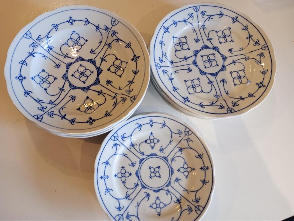 4-delige set borden - Bavaria Winterling, Enlèvement