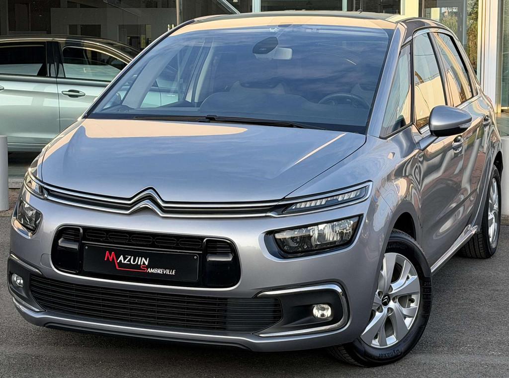 Citroën C4 Spacetourer 1.2 Essence * Carnet Complet * March, Auto's, Citroën, Stof, Gebruikt, 1199 cc, https://public.car-pass.be/vhr/e971ddf5-78d3-4646-920e-09000d5ce98d