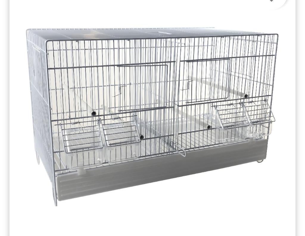 24 cages d élevage, Animaux & Accessoires, Oiseaux | Cages & Volières, Enlèvement, Utilisé, Métal, Cage d'élevage