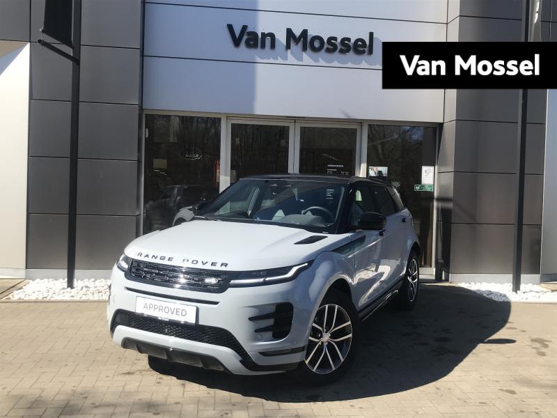 Land Rover Range Rover Evoque P300e PHEV AWD Auto R-Dynamic, Auto's, Automaat, 1390 kg, Stof, Zwart