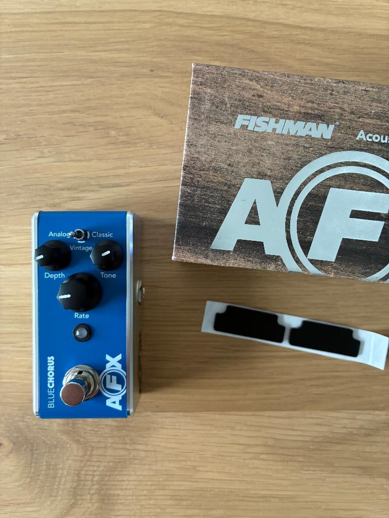 Pédale guitare Fishman AFX Blue Chorus COMME NEUVE, Musique & Instruments, Enlèvement ou Envoi, Comme neuf, Chorus