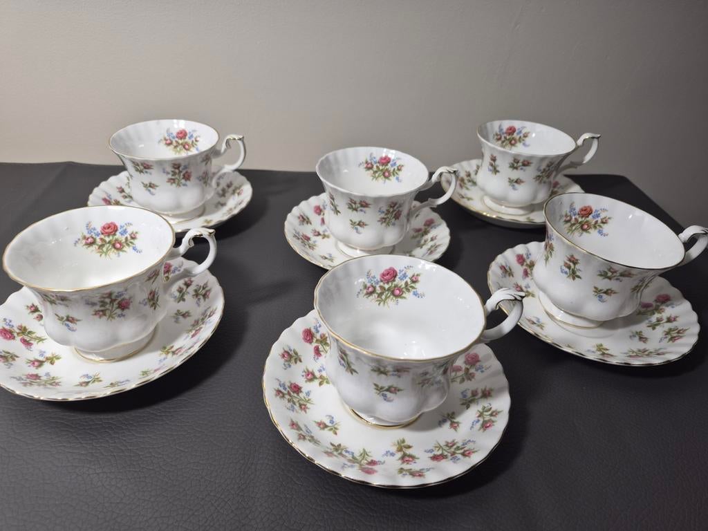 Royal Albert Winsome grote kopjes- 6 stuks, Enlèvement ou Envoi