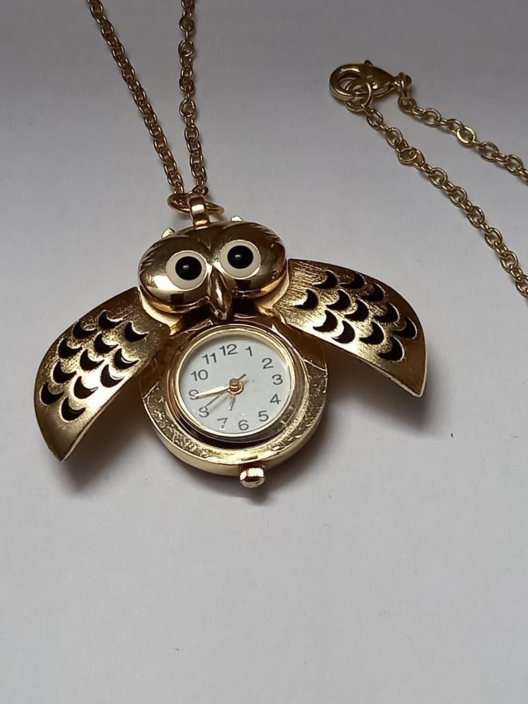 Jolie montre chainette hibou chouette, Neuf, Autres marques, Enlèvement ou Envoi, Acier