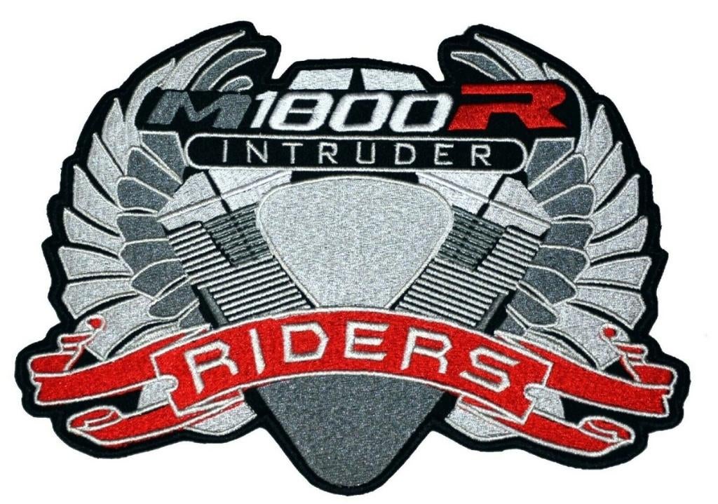 Biker patch XL Suzuki M1800R Intruder Riders - 255 x 183 mm, Motoren, Ophalen of Verzenden, Nieuw