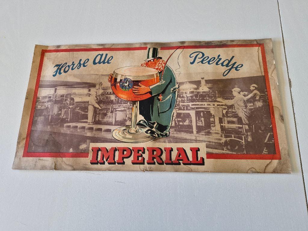 Bieren, Ophalen, Gebruikt, Reclamebord, Plaat of Schild, Overige merken