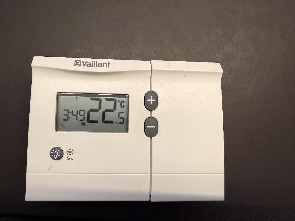 Vaillant kamerthermostaat VRT250, Doe-het-zelf en Bouw, Ophalen, Gebruikt