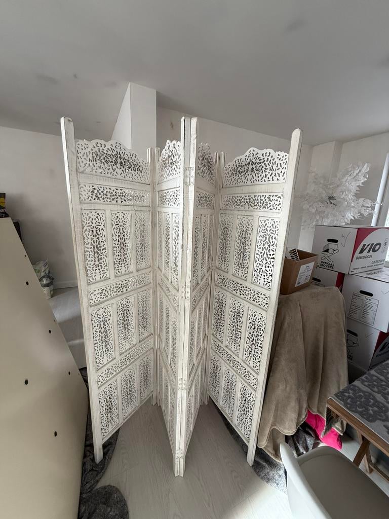 Kamerscherm/ paravent / tussenscherm, Ophalen, Zo goed als nieuw