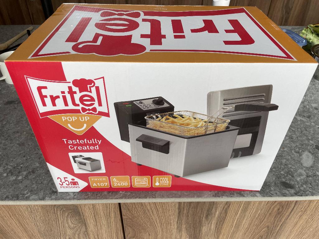 Friteuse - Fritel A107 (nooit gebruikt!), 4 liter of meer, Ophalen, Nieuw