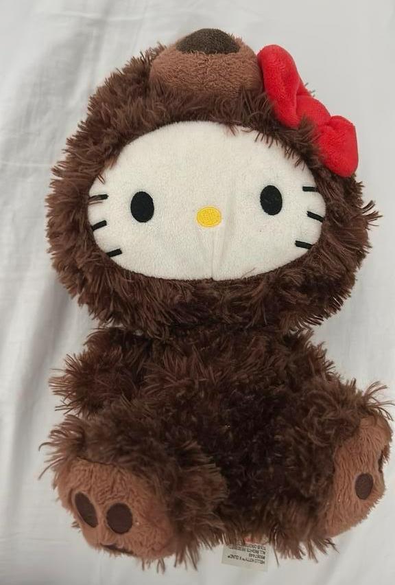 Hello Kitty plushie van sanrio, Ophalen, Zo goed als nieuw, Beer