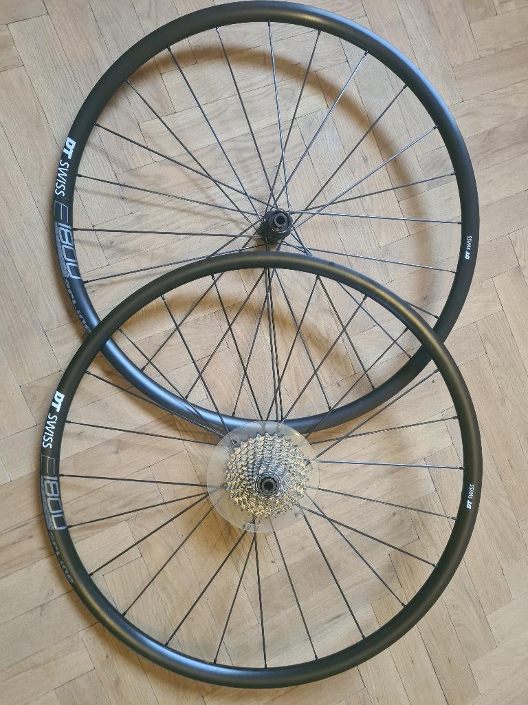 DT Swiss E1800 Spline, Vélo de course, Comme neuf, Enlèvement, DT-Swiss
