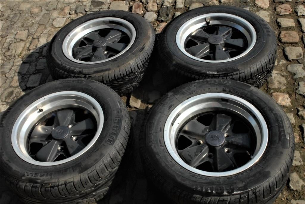 Jeu de jantes 15'' FUCHS origine Porsche, Autos : Pièces & Accessoires, Pneus & Jantes, 15 pouces, 215 mm, Enlèvement, Jante(s)