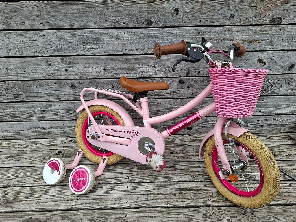 Kinderfiets Volare Excellent 12", Ophalen, Zijwieltjes, Gebruikt, Volare