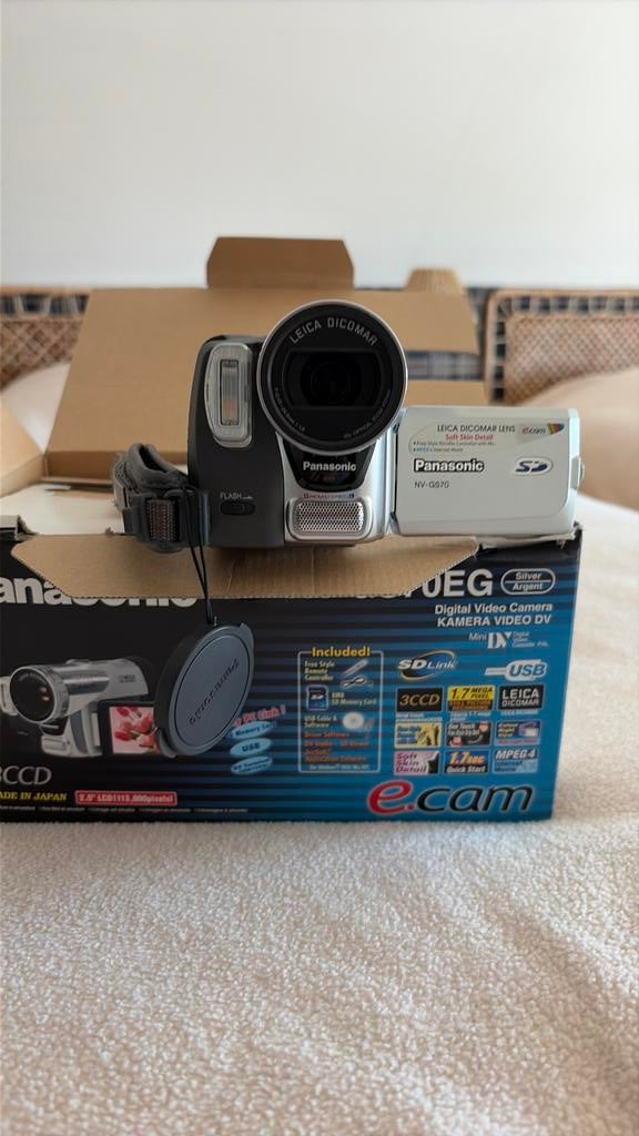 Panasonic nv gs70eg. 3ccd, Audio, Tv en Foto, Actiecamera's, Ophalen, Zo goed als nieuw, Overige merken