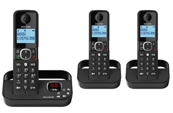 Alcatel telefoon antwoordapparaat, Ophalen of Verzenden, Zo goed als nieuw, 3 handsets