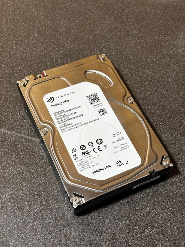 HDD 3TB, 2TB, Ophalen, HDD