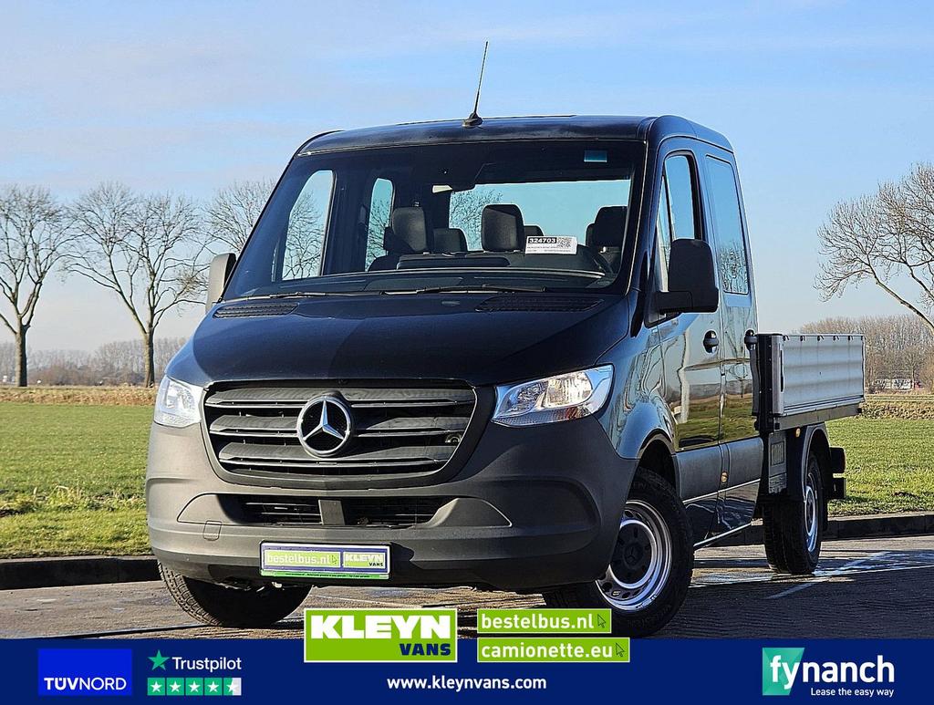 Mercedes-Benz SPRINTER 314 DUB.CAB Open-Laadbak, Auto's, Bestelwagens en Lichte vracht, Bedrijf, ABS, Airconditioning, Centrale vergrendeling