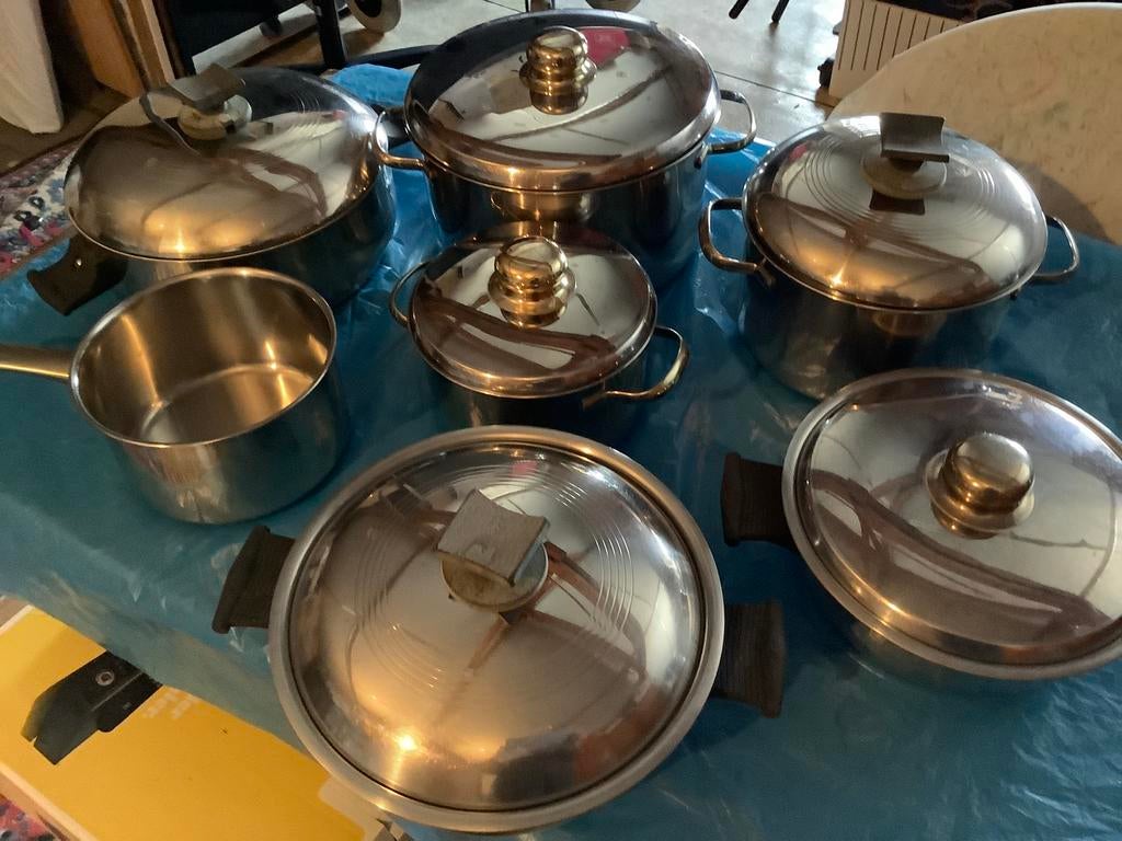 Kookpotten set 7 stuks, Huis en Inrichting, Ophalen