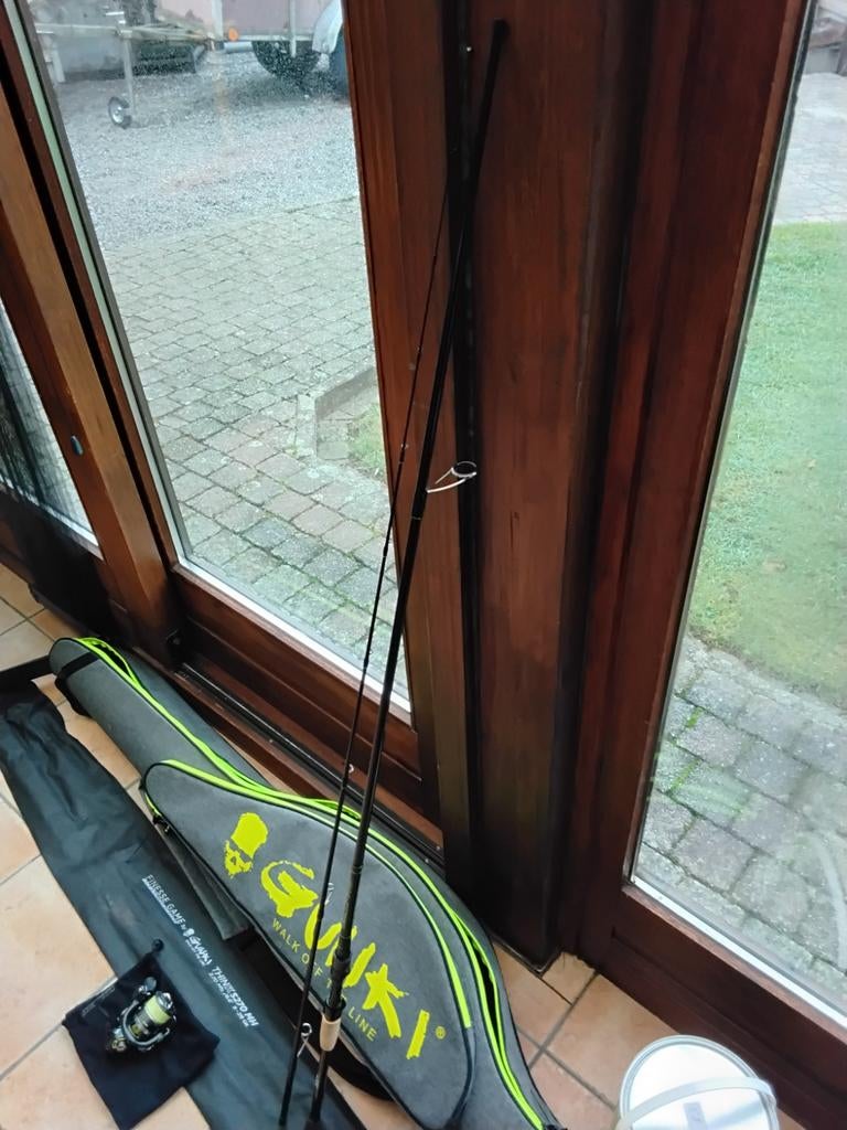 Gunki werphengel met molen en hardcace, Ophalen, Werphengel