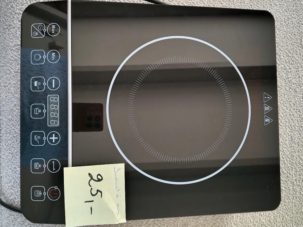 inductiekookplaat, Elektronische apparatuur, Ophalen, Zo goed als nieuw, Vrijstaand