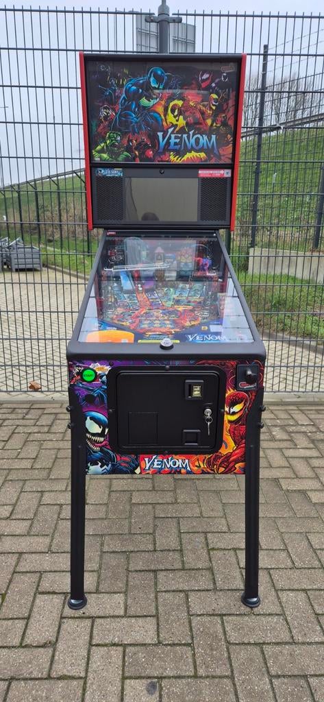 MARVEL VENOM PREMIUM MODEL HUO STERN NIEUWSTAAT, Verzamelen, Automaten | Flipperkasten, Ophalen, Flipperkast, Stern