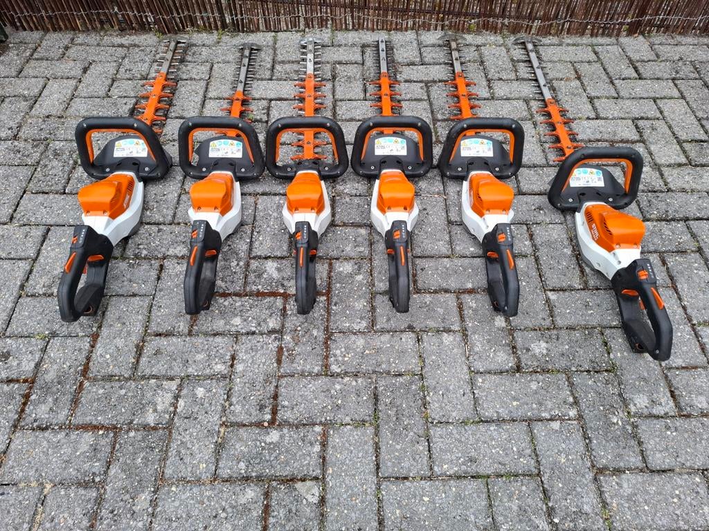 Partij stihl heggenscharen hsa 94r, Ophalen, Gebruikt, Accu, Stihl