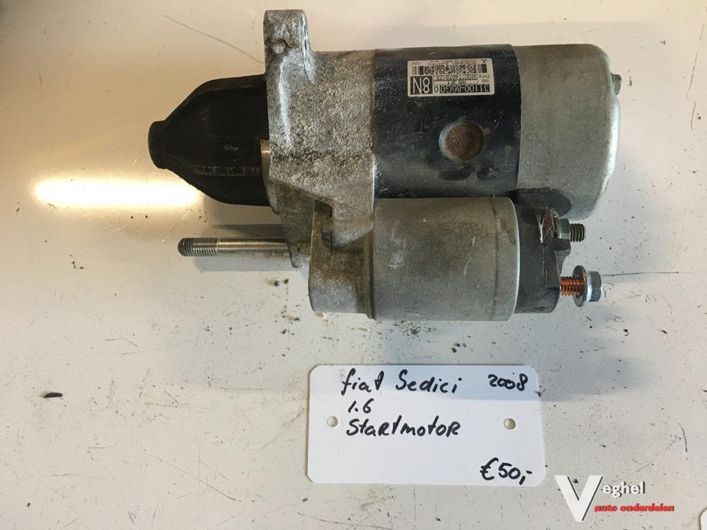 Fiat Sedici / Suzuki sx4  1.6 2008   Startmotor, -, Utilisé, -, -
