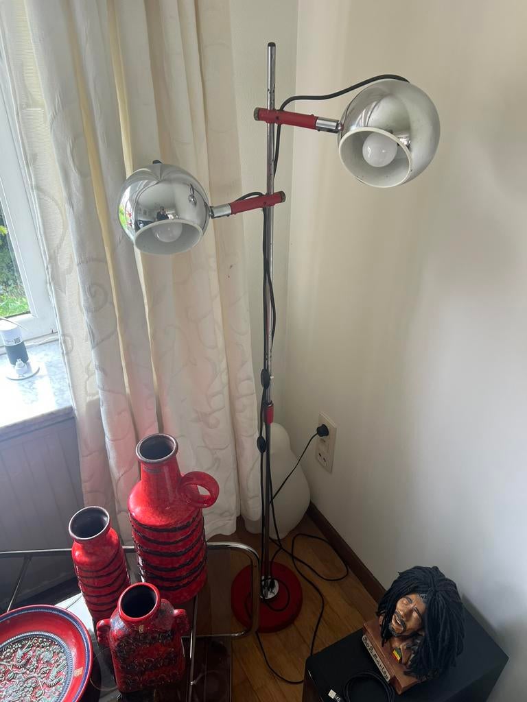 Vintage space age staanlamp, Huis en Inrichting, Ophalen