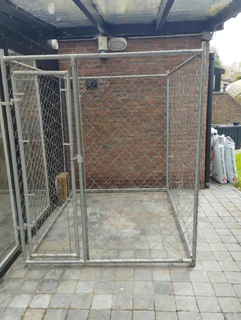 Hondenren, Dieren en Toebehoren, Ophalen, 100 cm of meer, Hondenhok, 110 cm of meer