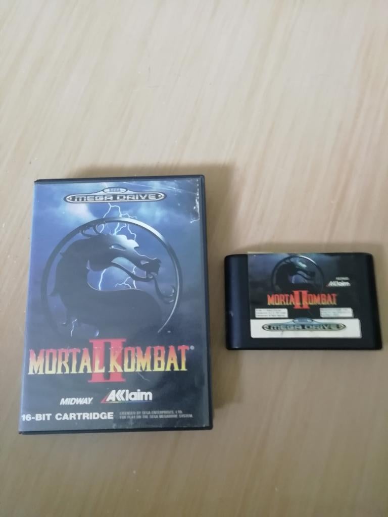 Sega Megadrive spel Mortal kombat 2, Games en Spelcomputers, Games | Sega, Ophalen of Verzenden, Gebruikt, Mega Drive