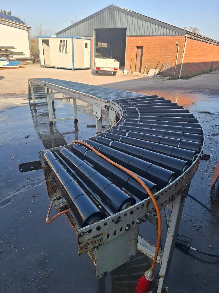 convoyeur à rouleaux avec courbe entraînée, Articles professionnels, Enlèvement