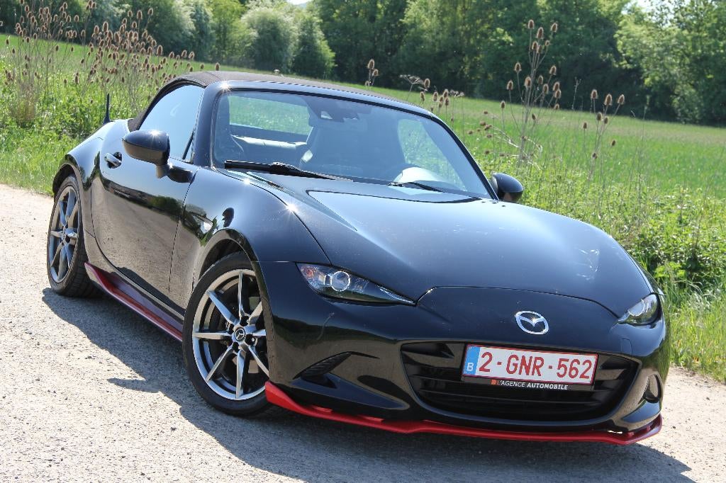 Mazda MX5 cabriolet, Autos, Mazda, Boîte manuelle, Noir, 2 portes, 118 kW