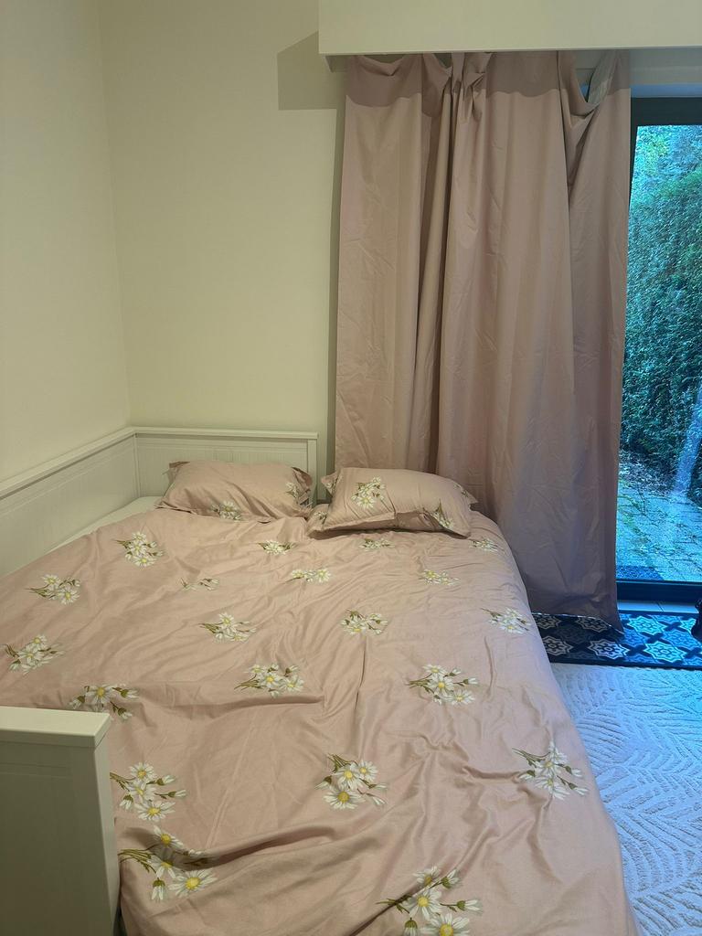 Lit banquette de deux places, Maison & Meubles, Enlèvement, Comme neuf