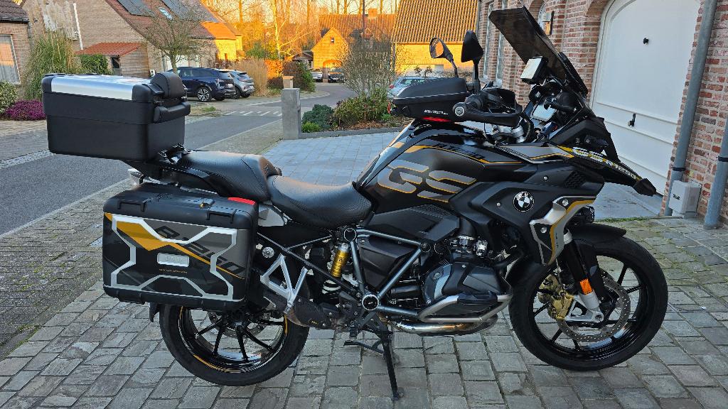 BMW R1250GS Exclusive - Nieuwstaat - Volledige opties, Motoren, Motoren | BMW, 2 cilinders, Motorrijbewijs A, Particulier, Meer dan 35 kW
