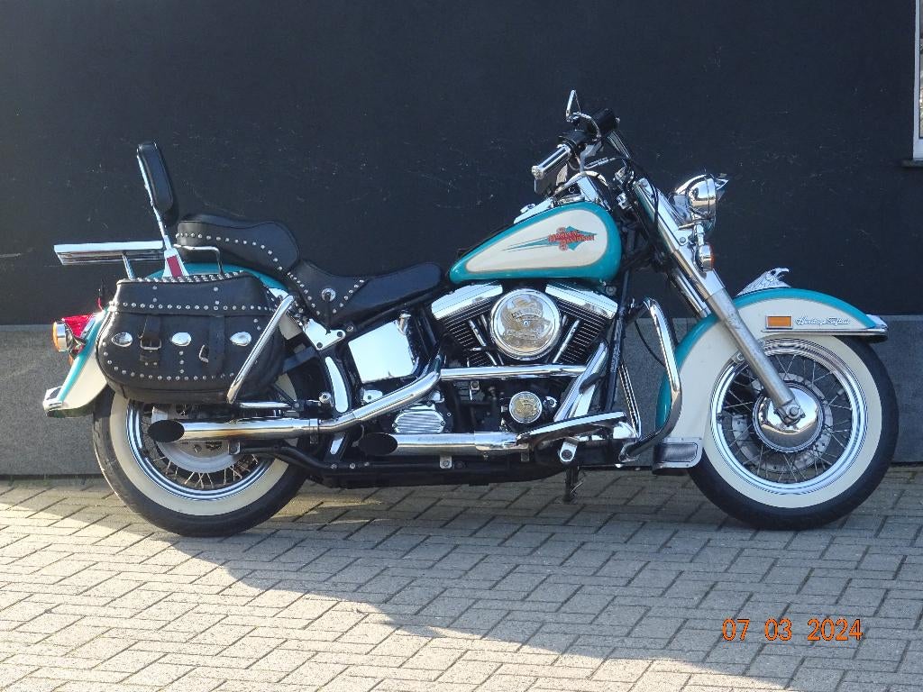 Harley Davidson Heritage Classic '1992, Motoren, 2 cilinders, Sportuitlaat, 1340 cc, Particulier
