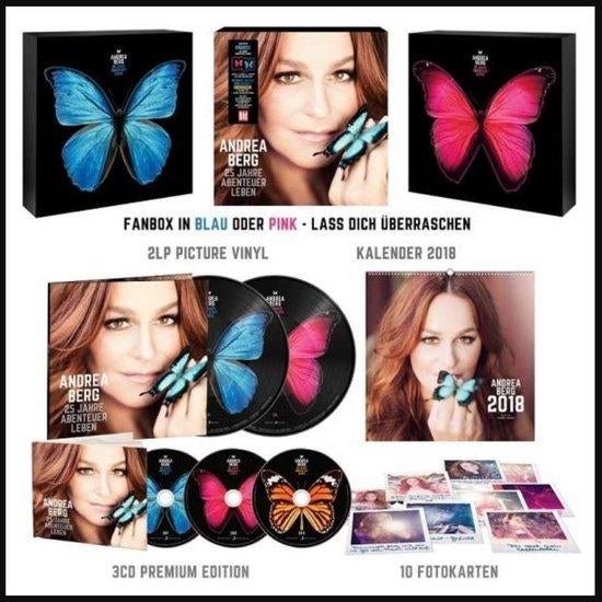 andrea berg  25 Jahre Abenteuer Leben fanbox, Cd's en Dvd's, Vinyl | Pop, Geseald, Ophalen of Verzenden, Nieuw in verpakking