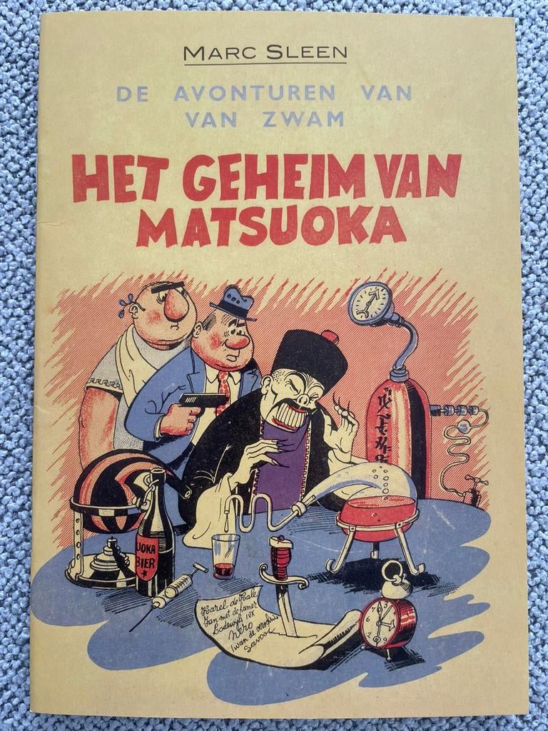 Les aventures de Van Zwam Le secret de Matsuoka Marc Sleen, Livres, BD, Comme neuf, Enlèvement ou Envoi