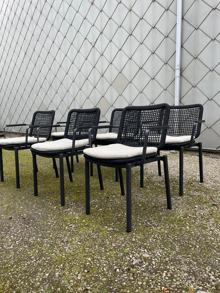 Nieuw! Nieuw! Bristol 6 tuinstoelen in uitstekende staat!, Enlèvement, Comme neuf