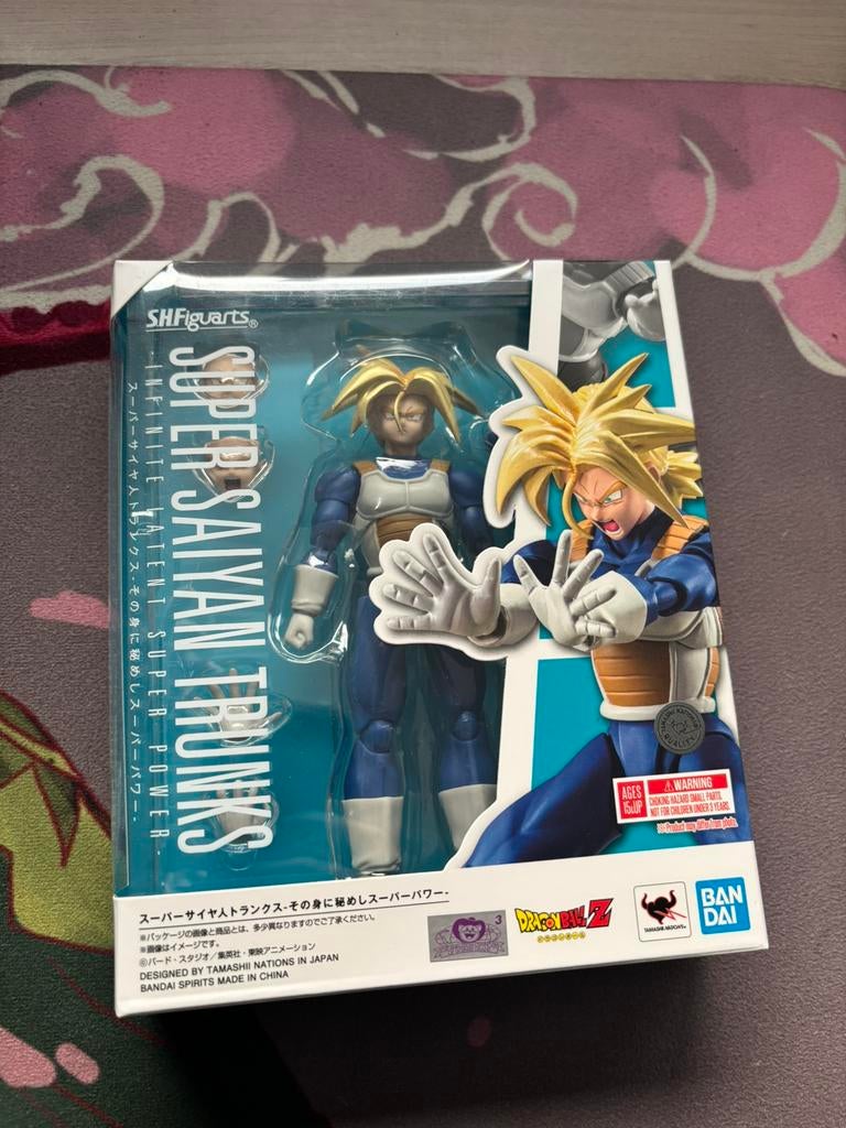 S.H. Figuarts Super Saiyan Trunks Infinite power dragok ball, Collections, Enlèvement ou Envoi