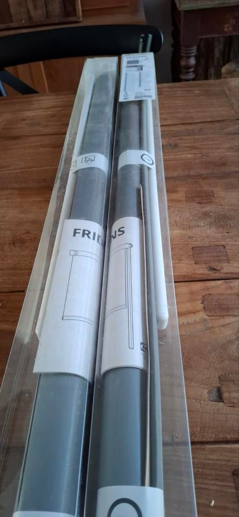 IKEA Fridans Rolgordijn Grijs 120x195 cm – 2 stuks, nieuw, Ophalen, Grijs