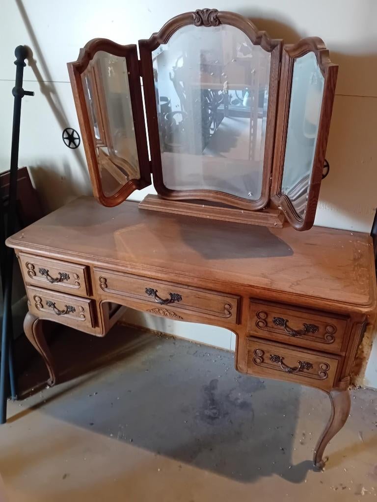 Commode avec miroir, Maison & Meubles, Enlèvement, Utilisé, 50 à 75 cm, 100 à 150 cm