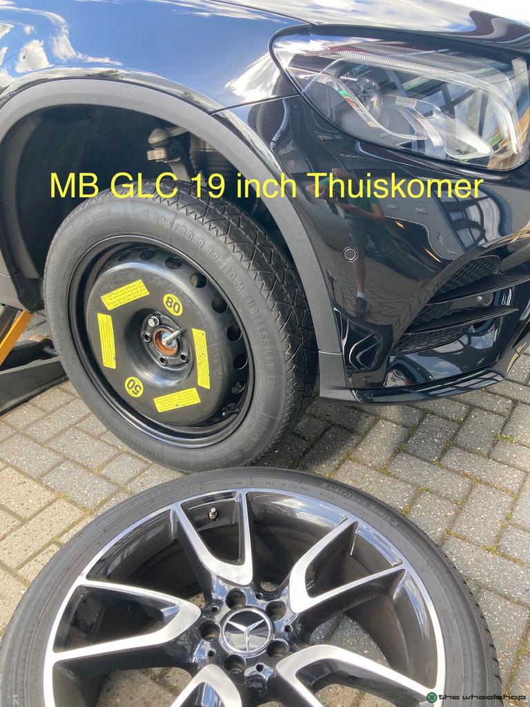 Reservewiel Thuiskomer Mercedes GLC X254, Bmw X3, Gebruikt, -, -, Banden en Velgen