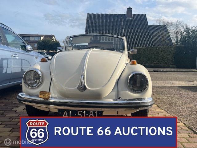 Volkswagen Beetle Cabriolet | 1970 | Route 66 Auctions, Auto's, Volkswagen, Zwart, Bedrijf, Handgeschakeld