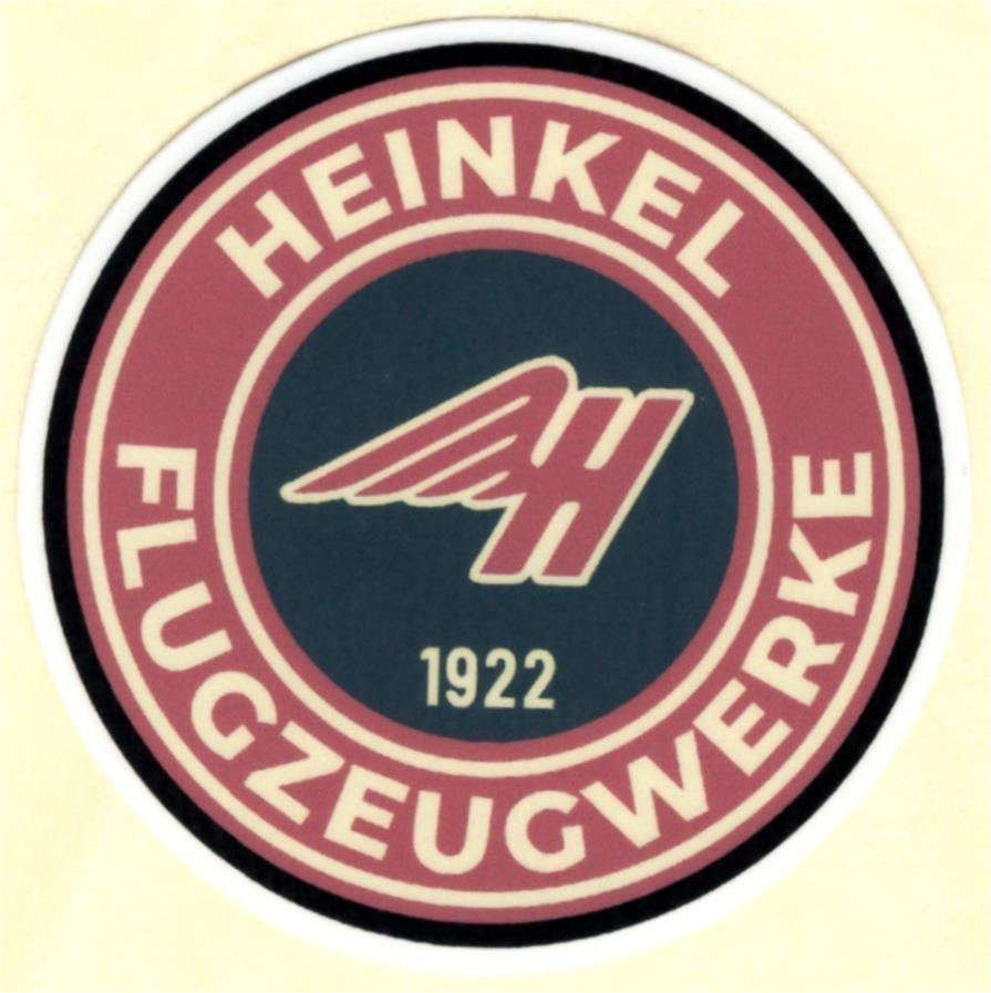 Heinkel Flugzeugwerke 1922 sticker #8, Motoren, Accessoires | Stickers, Verzenden