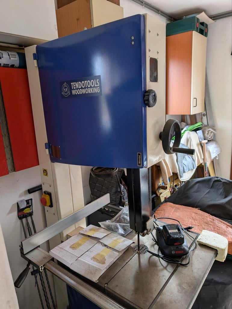 Scie à ruban bois., Ophalen, Lintzaag